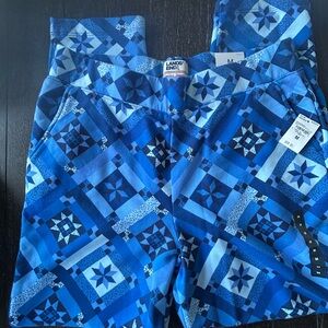 Lands' End Women’s Blue Joggers Size Medium